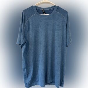 Lululemon Men’s XL Blue Sport Performance Short Sleeve T Shirt Top